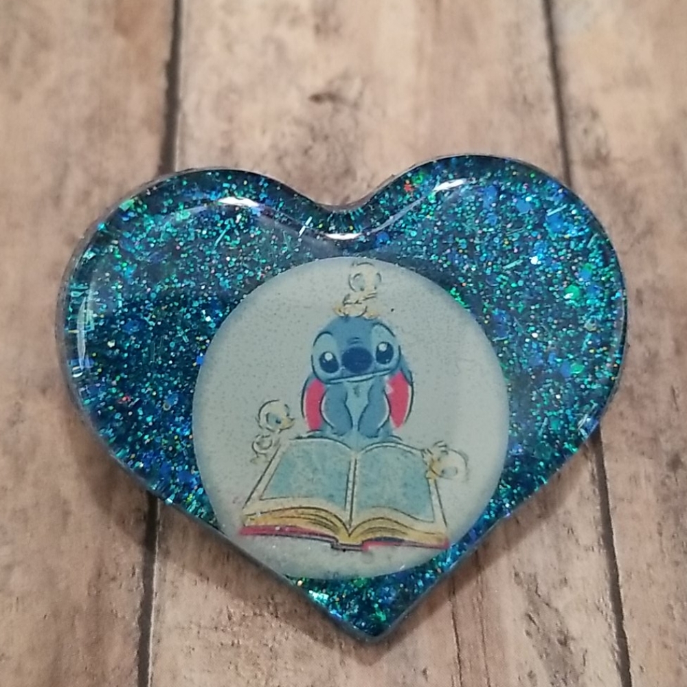 Stitch Heart Brooch